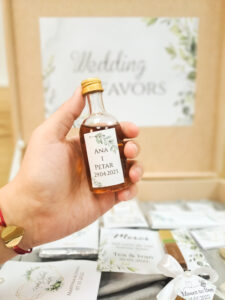 Zahvalnica bočica sa rakijom 50 ml