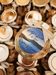 Zahvalnice za goste ušećereni bademi